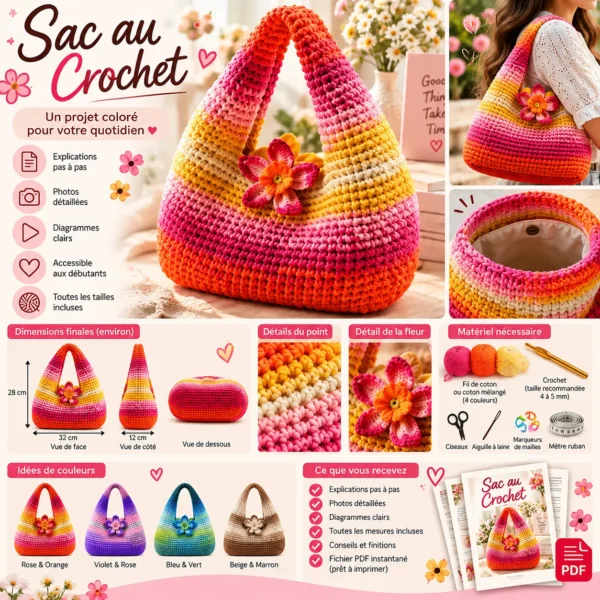ChatGPT Image Sep 23, 2026, 08_38_07 AM_result Patron Crochet Sac Coloré PDF | Tutoriel Crochet Débutant