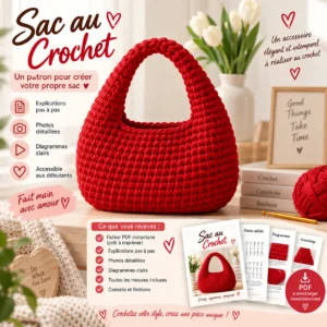ChatGPT Image Sep 23, 2026, 09_10_22 AM_result Patron Crochet Sac Hobo Rouge PDF | Patron Sac Débutant