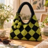 Patron Crochet Sac à Main Damier | Sac au Crochet PDF