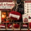 Patron Crochet Porte-Clés Morsure de Vampire PDF