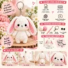 Patron Crochet Lapin Amigurumi PDF | Porte-Clés Lapin Kawaii