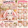 Patron Crochet Lapin Amigurumi PDF | Porte-Clés Lapin Kawaii