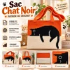 Patron Sac Chat Noir au Crochet PDF – Tutoriel Sac Cabas Amigurumi